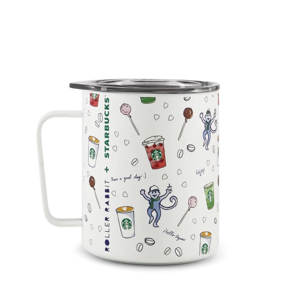 Starbucks Other - Roller Rabbit X Starbucks Coffeehouse Bonanza
Stainless Steel Camp Mug